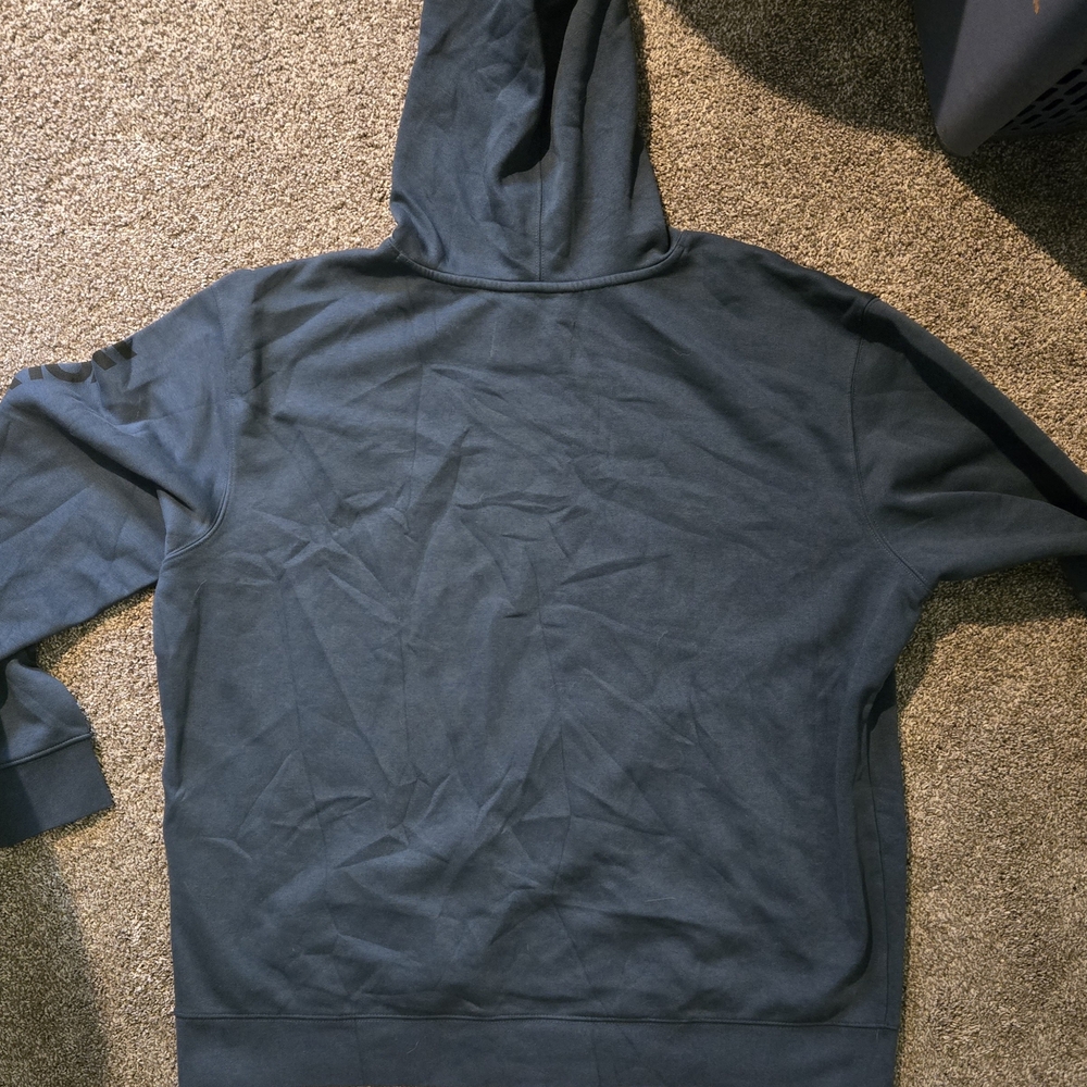 Wolverine Dark Blue Hoodie with Black Logo - Picture 4 of 5